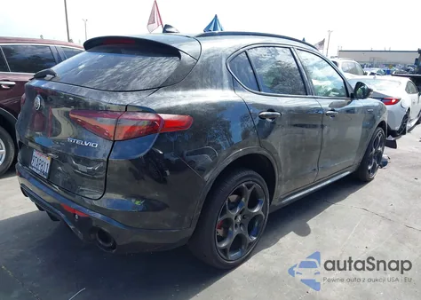 2022 Alfa Romeo Stelvio Veloce Ti Awd from USA, damaged, VIN ZASPAKBN0N7D24295